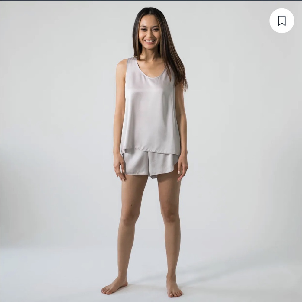 Lunya Washable Silk Set in Cloud